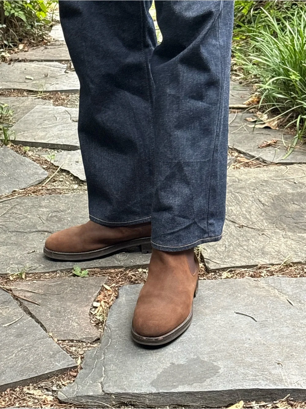 Men's Brown Chelsea Boots - Classic Leather Slip-On